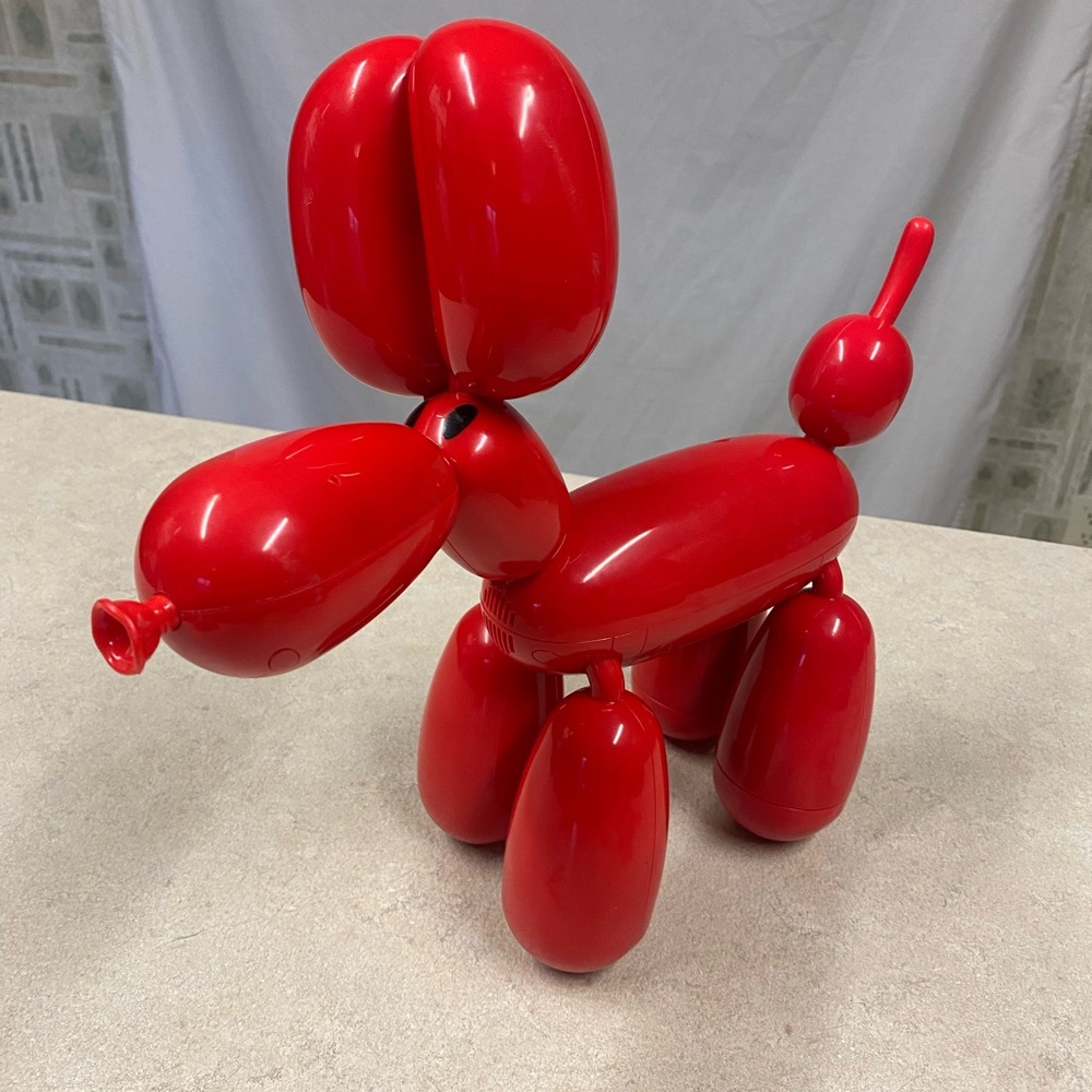 Red Squeakee The Balloon Dog Interactive Pet